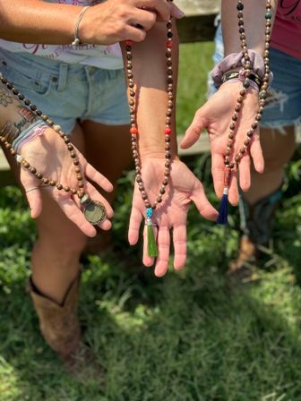 Mustangs & Malas: Intentional Jewelry Making with Pastry Brunch & Mimosas at the Farm!  image 7