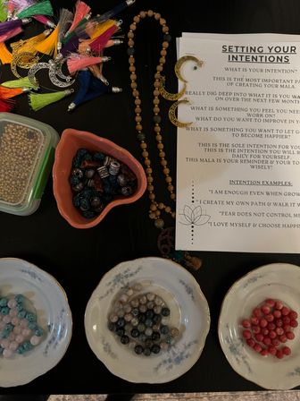 Mustangs & Malas: Intentional Jewelry Making with Pastry Brunch & Mimosas at the Farm!  image 37