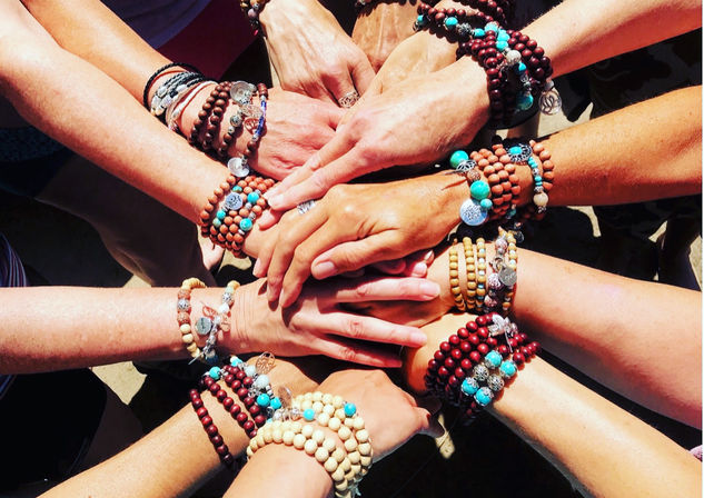 Mustangs & Malas: Intentional Jewelry Making with Pastry Brunch & Mimosas at the Farm!  image 23
