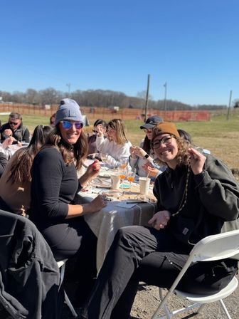 Mustangs & Malas: Intentional Jewelry Making with Pastry Brunch & Mimosas at the Farm!  image 6