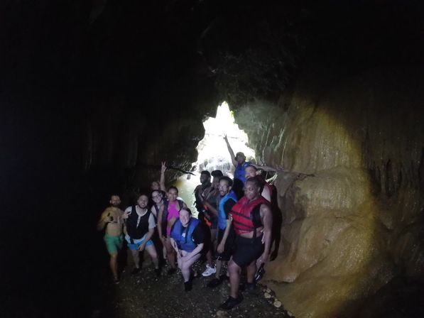 Rainforest Caves & Waterfall Adventure in Charco Azul image 3