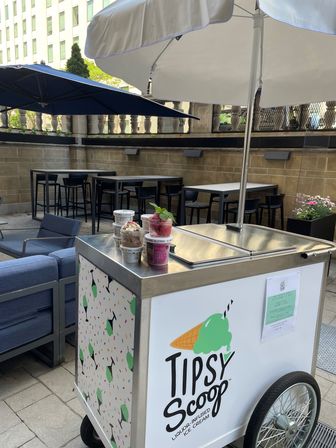 Insta-Worthy Boozy Ice Cream Cart Setup by Tipsy Scoop (50 Guest Minimum) image 10