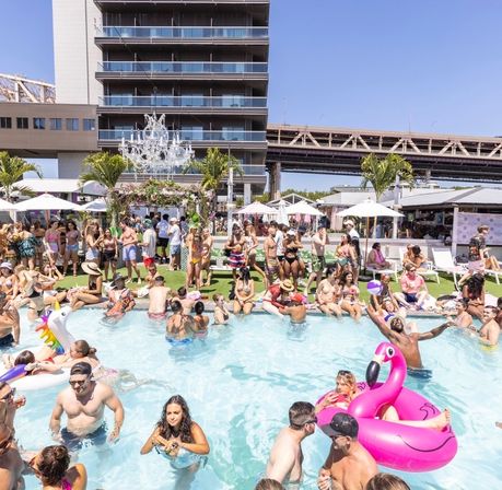 Rooftop Cabana Pool Party at The Summer Club — New York City's Hottest Pool Dayclub image 2