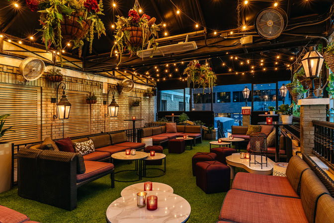 Group Happy Hour at a Downtown Terrace Bar & Lounge image 7