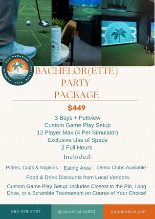 Virtual Golf & Game Bash for Bachelor/ette Parties, Birthdays & Events image 6