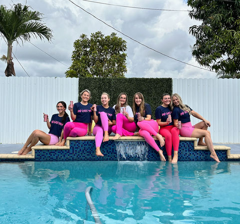 Namaste then Rosé with Bad Girls Yoga: Yoga Mat, Rosé and Aromatherapy Included image 23