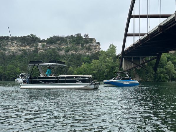 Big Tex Party Boats: Lake Travis - Party Barge, Double Decker, and Tritoon Charters with Captain, Waterslide, YETI and more image 72