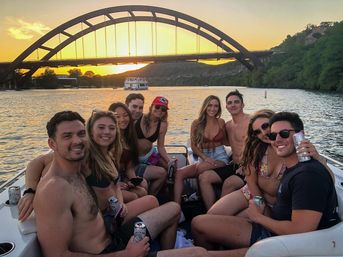 Big Tex Party Boats: Lake Travis - Party Barge, Double Decker, and Tritoon Charters with Captain, Waterslide, YETI and more image 25