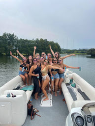 Big Tex Party Boats: Lake Travis - Party Barge, Double Decker, and Tritoon Charters with Captain, Waterslide, YETI and more image 28