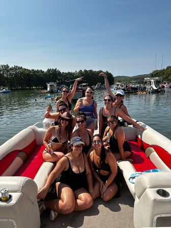 Big Tex Party Boats: Lake Travis - Party Barge, Double Decker, and Tritoon Charters with Captain, Waterslide, YETI and more image 80
