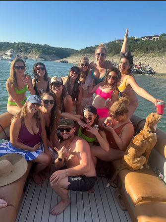 Big Tex Party Boats: Lake Travis - Party Barge, Double Decker, and Tritoon Charters with Captain, Waterslide, YETI and more image 19