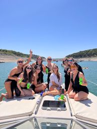 Big Tex Party Boats: Lake Travis - Party Barge, Double Decker, and Tritoon Charters with Captain, Waterslide, YETI and more image 55