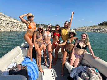 Big Tex Party Boats: Lake Travis - Party Barge, Double Decker, and Tritoon Charters with Captain, Waterslide, YETI and more image 83
