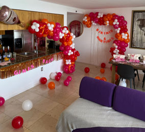 All-Inclusive Decor Package for 10: Balloons, Banners, Mimosas, Custom Swag and Much More! image 6