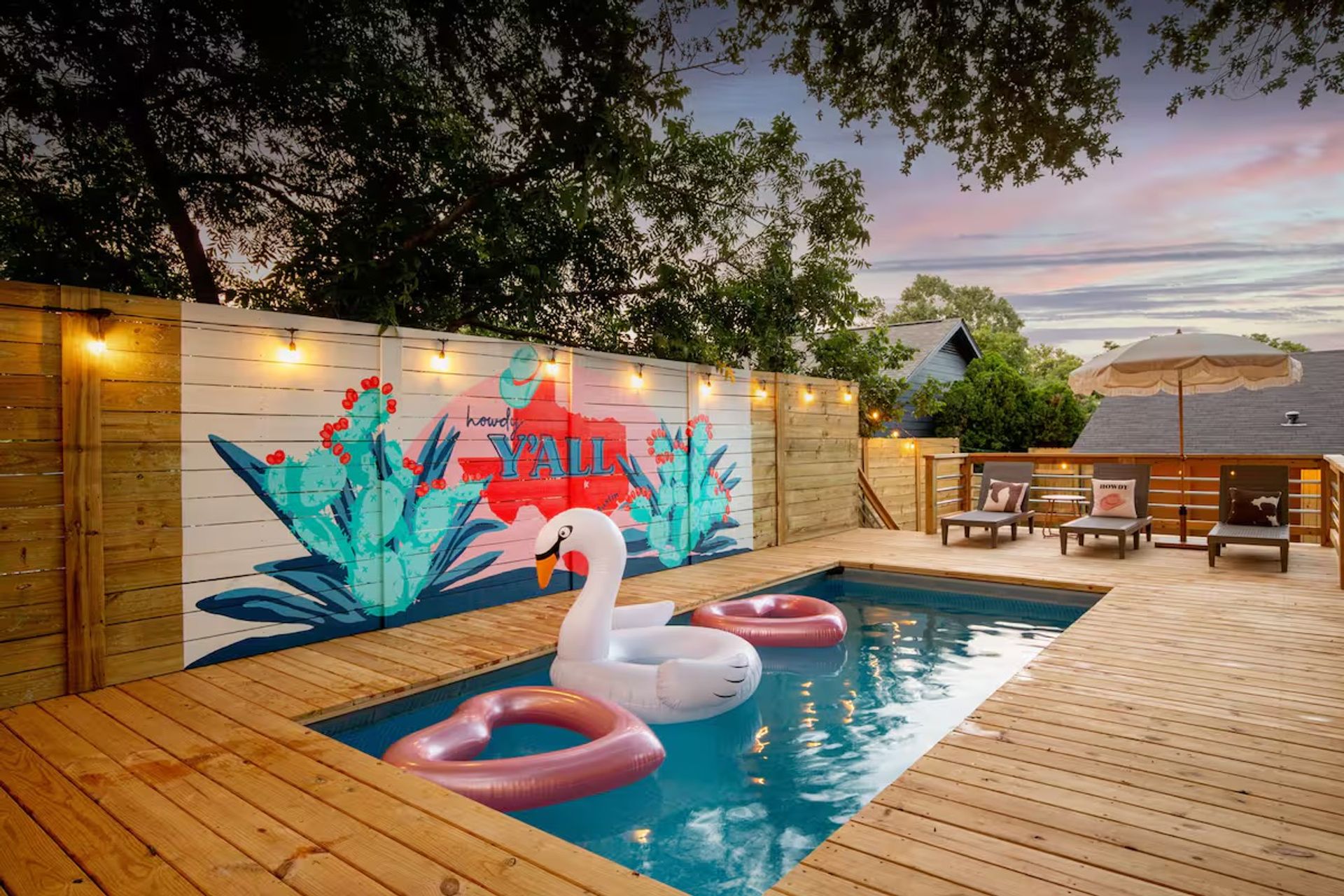 Cowgirl Casa: Pool, Pickleball & Western Barbie Vibes Near Downtown image 2