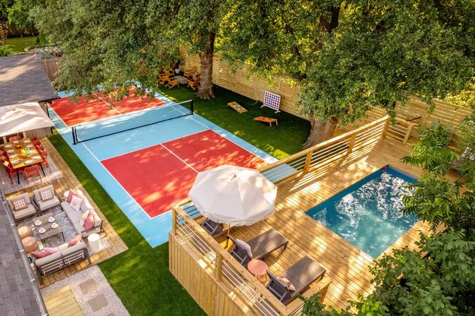 Cowgirl Casa: Pool, Pickleball & Western Barbie Vibes Near Downtown image 3
