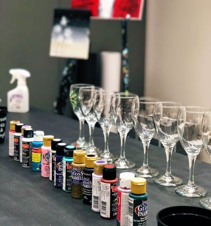 Wine Glass Painting: Custom DIY Designs with Creative Ideas image 2