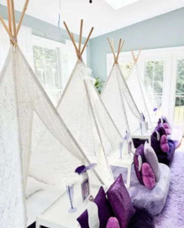 Luxury Teepee Slumber Party: The Ultimate Girls' Night Experience image 3