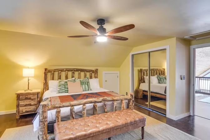 Skyline Retreat: 5BR with Mountain Views, Hot Tub + Fire Pit image 33