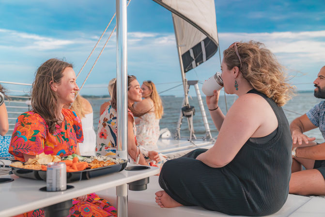 Rosé Golden Hour Sunset Sail image 5