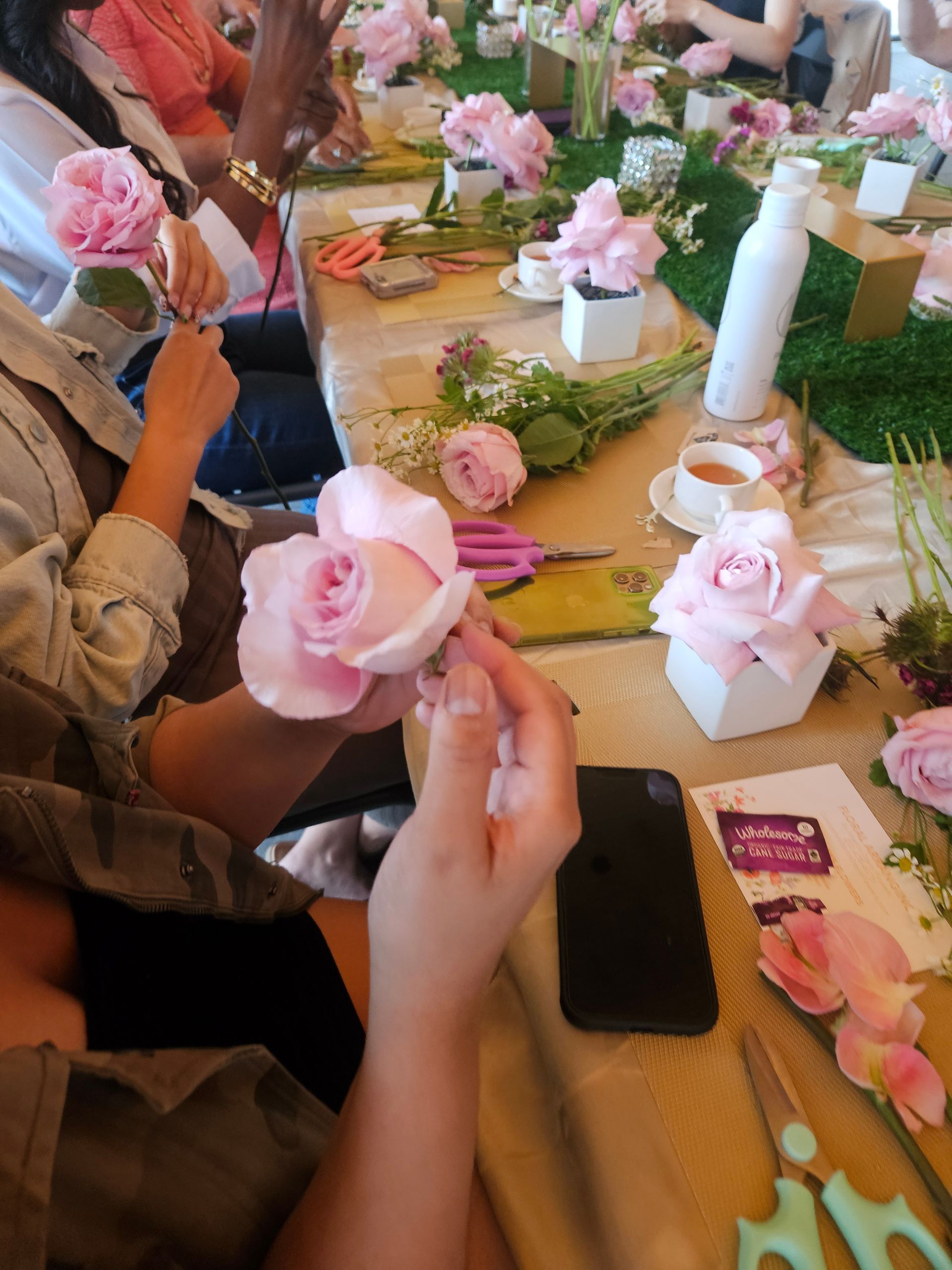 Floral Arrangement and Tea Tasting Experience image 2