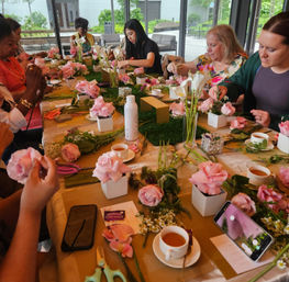 Floral Arrangement and Tea Tasting Experience image