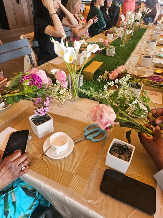 Floral Arrangement and Tea Tasting Experience image 3