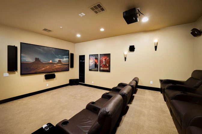 Entertainers Paradise: Arcade, Golf Sim, Pickleball, Theater, Gym + Swim-Up Pool Bar image 21