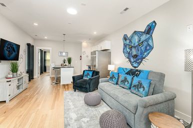 Queen City’s Den Uptown: Panthers Vibes + Skyline Views image 1
