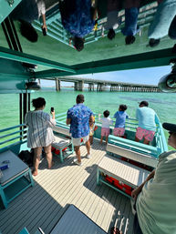 Luxury Private Crab Island 18-Seater Pontoon with Restroom image 6