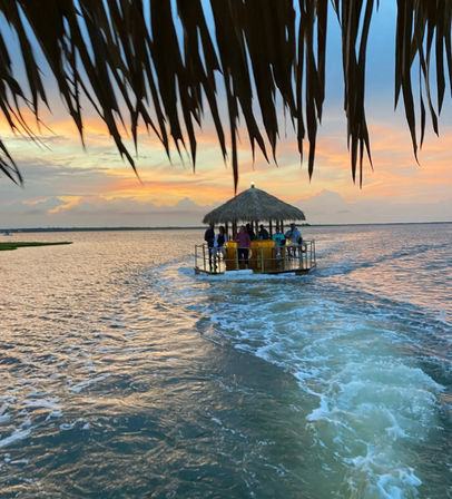 Private Tiki Sunset Cruise with Scenic Views & BYOB image 2