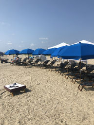 Tybee Island Beach Day Package with Chairs, Umbrellas, Tents, Coolers & Games image 9