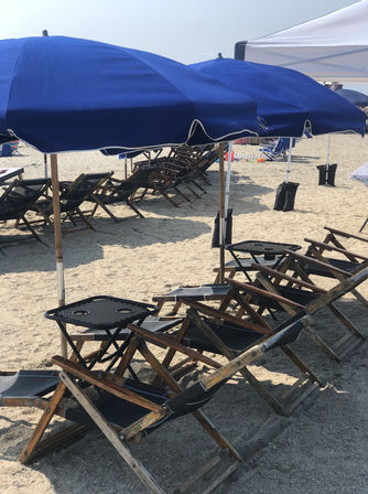 Tybee Island Beach Day Package with Chairs, Umbrellas, Tents, Coolers & Games image 4