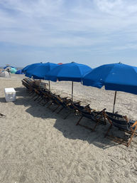 Tybee Island Beach Day Package with Chairs, Umbrellas, Tents, Coolers & Games image 8