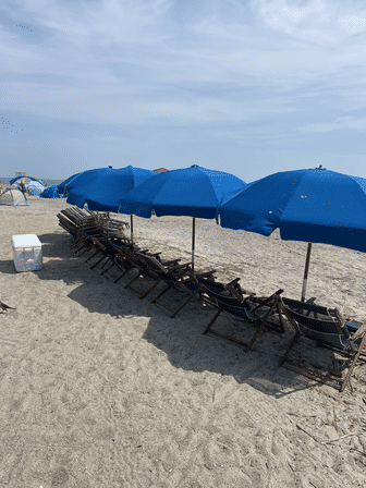 Tybee Island Beach Day Package with Chairs, Umbrellas, Coolers & Games image 8