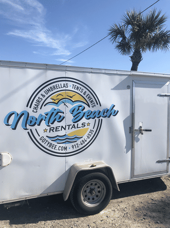 Tybee Island Beach Day Package with Chairs, Umbrellas, Coolers & Games image 6