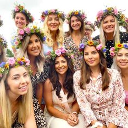 DIY Flower Crown & Bouquet Making BYOB Class image 9