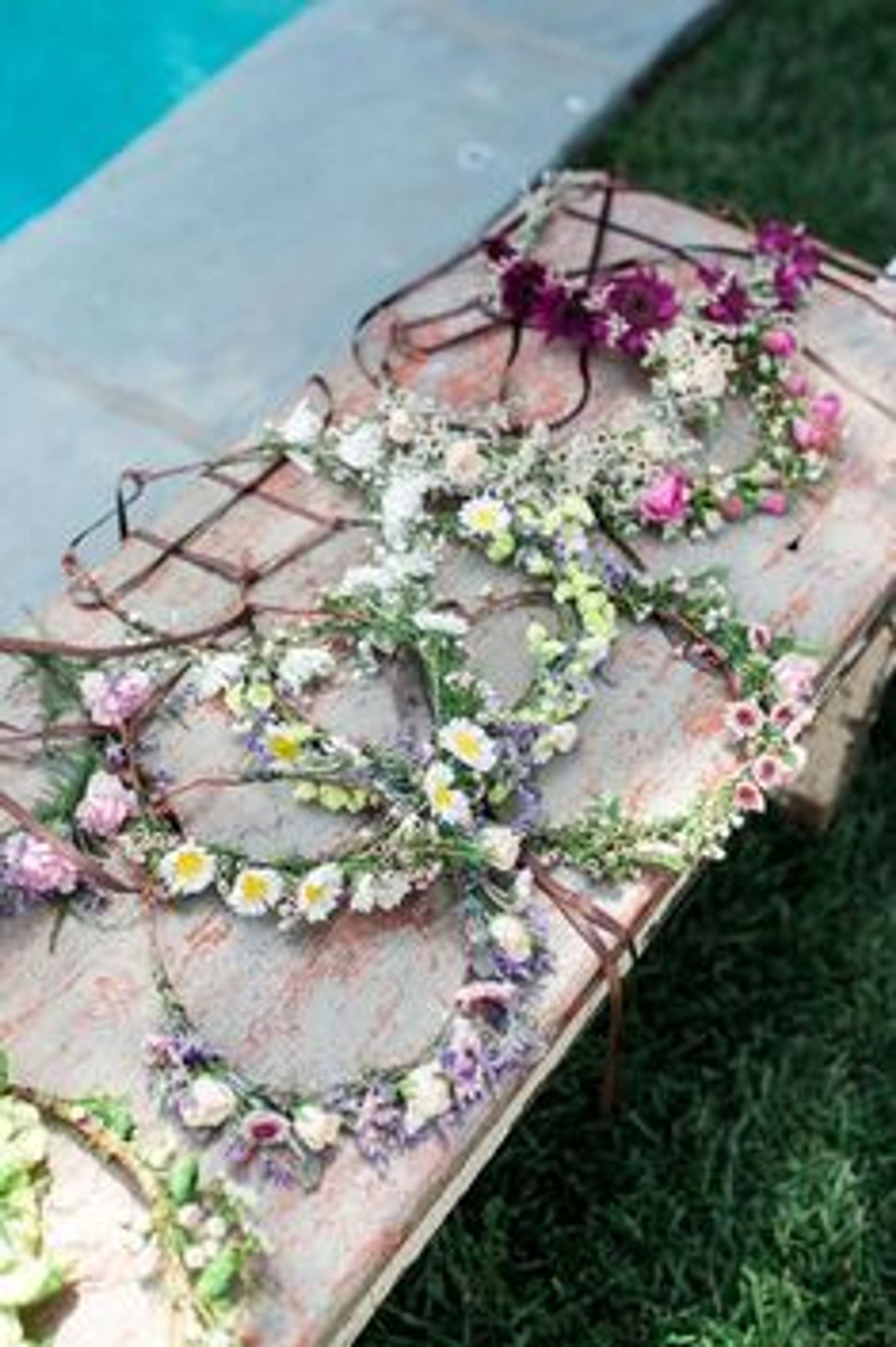 DIY Flower Crown Making Kit, Make a Bohemian Style Flower Garland 