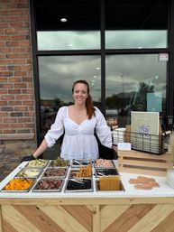 Graze Charcuterie Bar: Artisanal Mobile Cart for Outdoor & Indoor Events image 6
