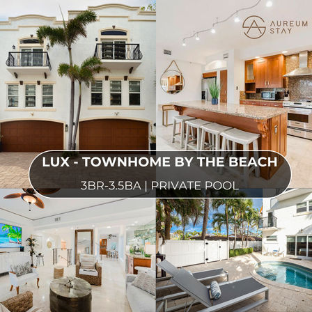 Beach Luxury Villa: 3 BR with Views, Elevator & Private Pool in Boca image 2