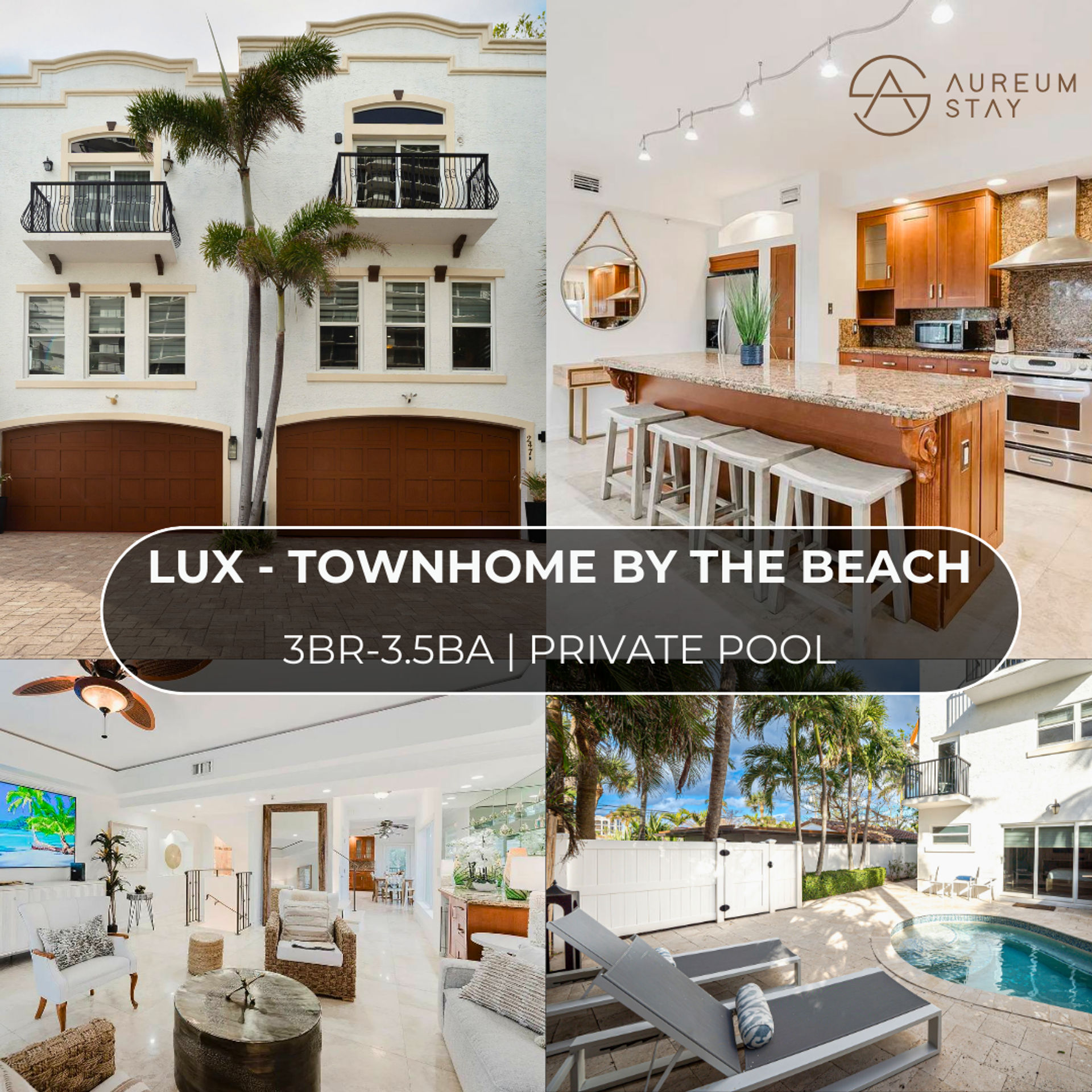 Beach Luxury Villa: 3 BR with Views, Elevator & Private Pool in Boca image 2