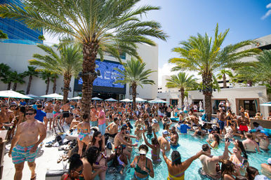 DAER Dayclub Pool Party: Vegas-Style VIP Experience with Daybed, Sectional, Cabana & Bungalow Options image 13