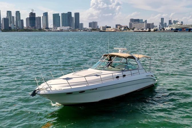 BYOB Sea Ray Sundancer 45 ft Sport Yacht Party with Jet Skis Add-on image 7