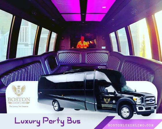 Party Bus Transportation with Sound System, Laser Lights & Leather Seats On Board (BYOB) image 4