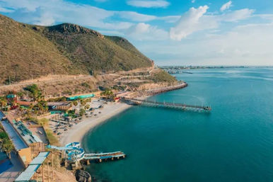 La Paz Full Day Sightseeing Tour: Visit Balandra & Coromel Beaches + Hotel California image 1