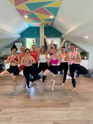 Private Yoga Class with Custom Playlists, Mimosa Add-Ons, and Cold Lavender Eye Towels image 7
