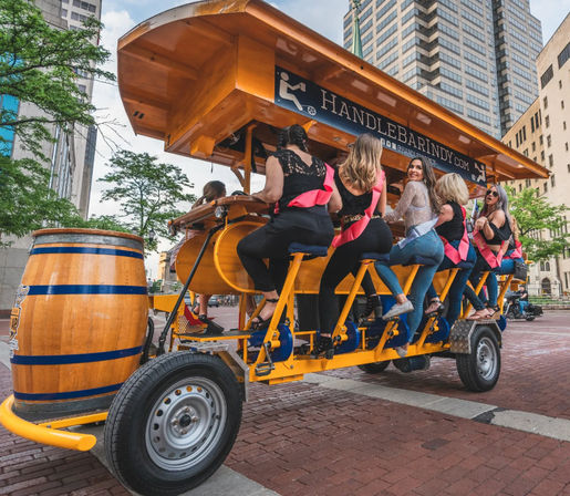 The Bride Ride: Indy's Ultimate Bachelorette Pedal Party image 1