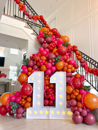 Balloon & Backdrop Decor: Custom Colors & Personalized Signage image 12