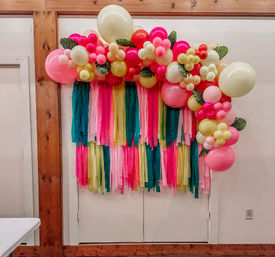 Balloon & Backdrop Decor: Custom Colors & Personalized Signage image 14