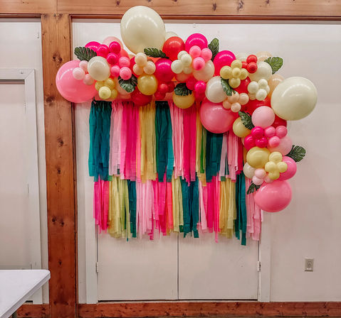Balloon & Backdrop Decor: Custom Colors & Personalized Signage image 14